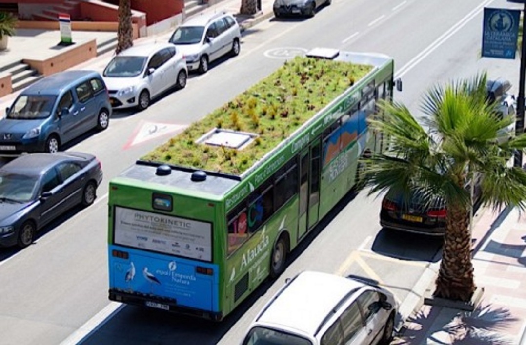 À Madrid, les bus vont bientôt tous rouler avec un jardin sur leur toit