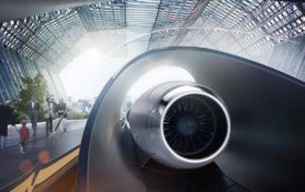 Hyperloop dévoile la future capsule supersonique assemblée à Toulouse