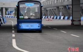 Chine : mise à l’essai du premier bus commercial sans chauffeur [Photos]