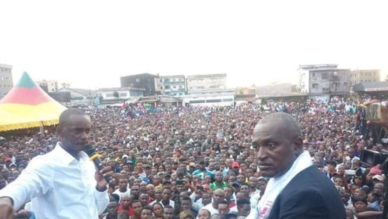 Cameroun – Présidentielle 2018 : Cabral Libii fait foule au stade Cité Cicam de Douala