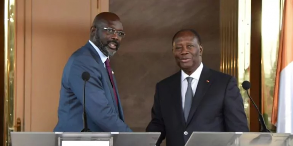 Liberia : à Abidjan, George Weah prône un renforcement des liens avec la Côte d’Ivoire