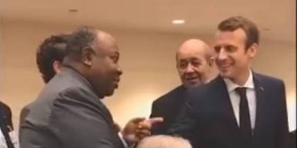 ONU : quand Emmanuel Macron rencontre Ali Bongo Ondimba