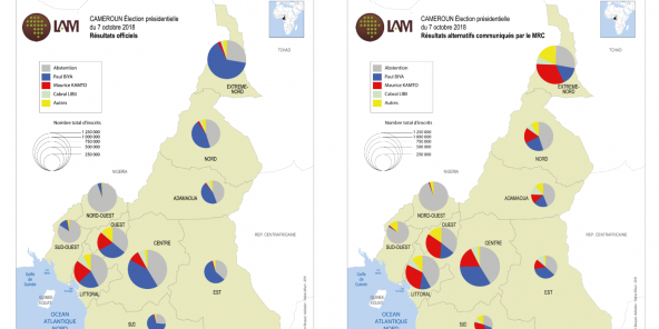 Cartographie : comment le Cameroun a voté à la présidentielle