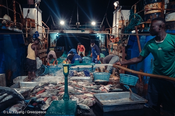 En photos: Aujourd’hui, la plus importante flotte de pêche en Afrique de l’Ouest vient de Chine