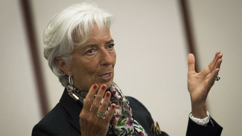 Lagarde pessimiste pour la croissance mondiale