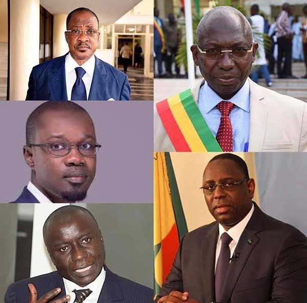 Sénégal : cinq candidats pour la présidentielle, les deux principaux opposants définitivement hors course