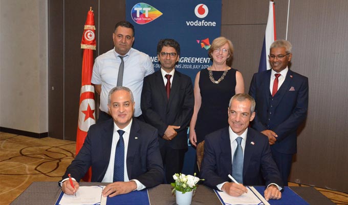 Tunisie Telecom et Vodafone se donnent la main