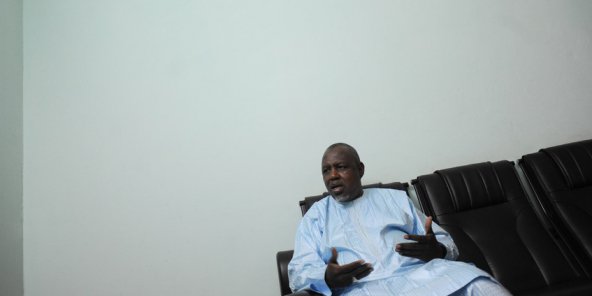 Mahmoud Dicko, président du Haut Conseil islamique du Mali.