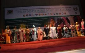 Ouverture du Forum des Premières Dames de la CEDEAO en présence des Présidents Issoufou Mahamadou et Faure Eyadema en images