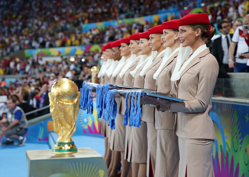 Actualité : La Coupe du Monde en direct avec Emirates