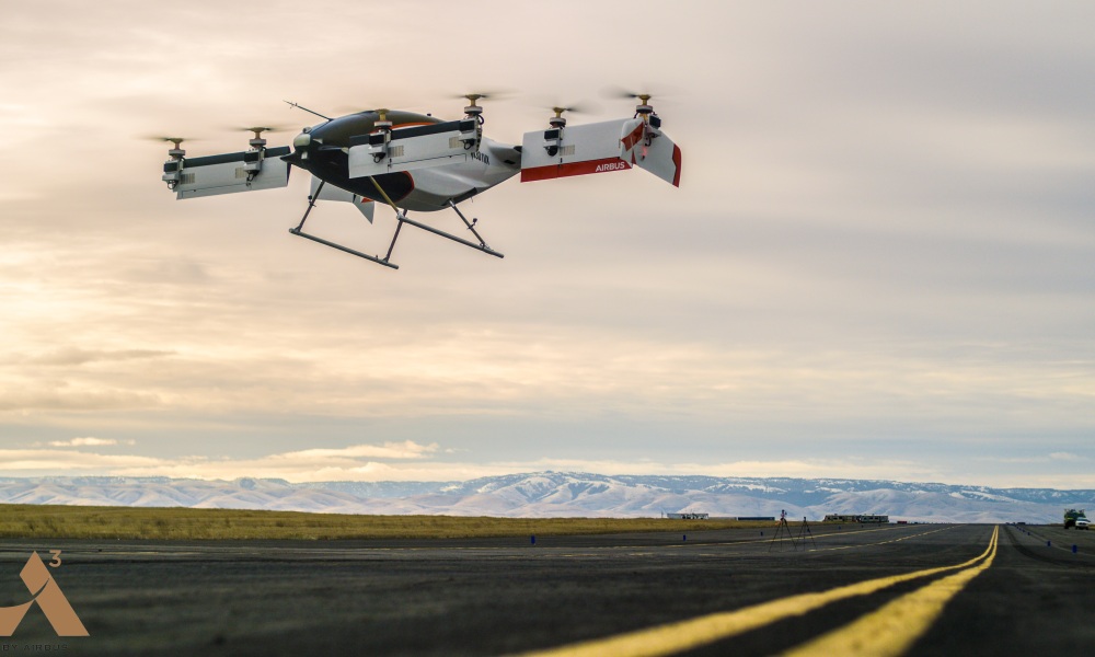 Le taxi drone d’Airbus réussit son premier vol