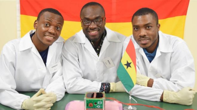 Le Ghana lance son premier satellite dans l’espace