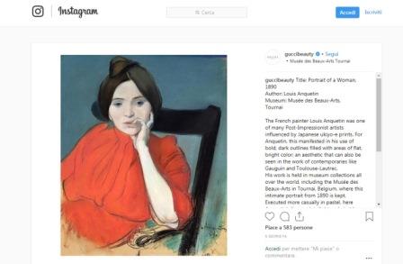 Gucci ouvre un compte Instagram pour la beauté