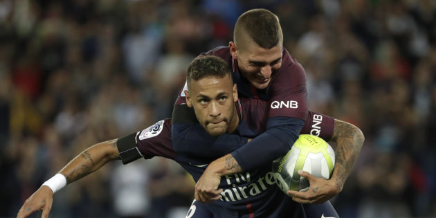 PSG-Toulouse: l’hommage de Neymar à Matuidi pour son premier but au Parc des Princes