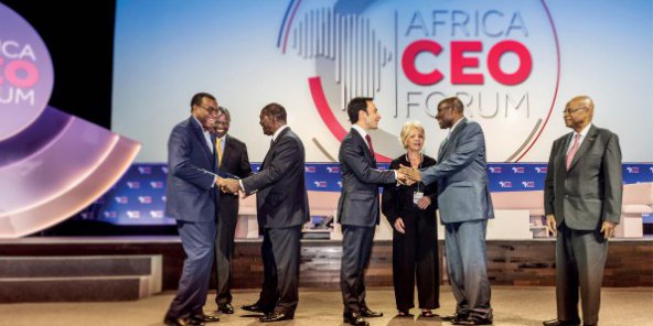 cérémonie d’ouverture de l’Africa CEO Forum