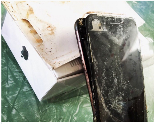 Après le Galaxy Note, au tour d’un iPhone 7… d’exploser