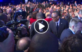 President Kagame attends the official opening of the World Economic Forum Annual Meetings in Davos.