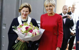 Brigitte Macron et la reine de Norvège célèbrent la coopération franco-norvégienne à Rouen [Photos]