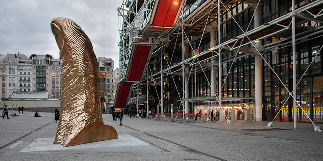 le Pouce de César au coeur de sa rétrospective à Beaubourg