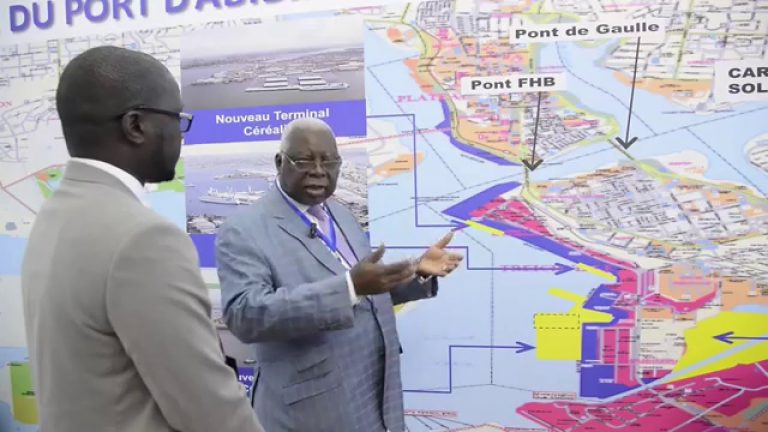 Le port d’Abidjan en Côte-d’Ivoire: 4e hub maritime d’Afrique subsaharienne (études PricewaterhouseCoopers)