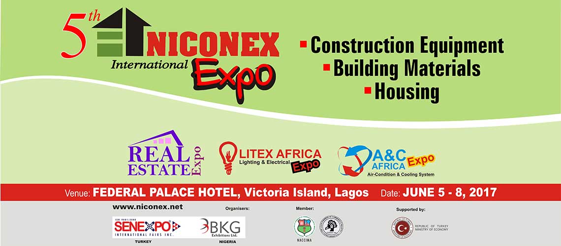 INTERNATIONAL CONSTRUCTION, BUILDING MATERIALS AND HOUSING EXPO  Lagos, Nigeria