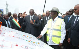 Côte d’Ivoire : inauguration du barrage hydroélectrique de Soubré, financé à 85% par la Chine