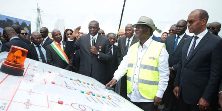 Côte d’Ivoire : inauguration du barrage hydroélectrique de Soubré, financé à 85% par la Chine