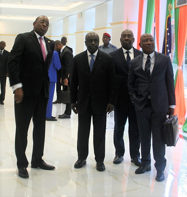 Washington DC: Le ministre Marcel Amon-Tanoh rencontre le personnel de l’Ambassade de Côte d’Ivoire