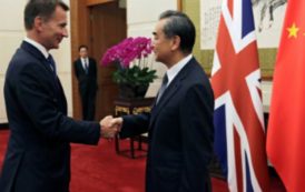 Brexit: Pékin et Londres envisagent un accord de libre-échange