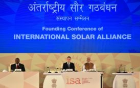 Lancement de l’Alliance solaire internationale, objectif : 1 000 GW de centrales solaires d’ici 2030