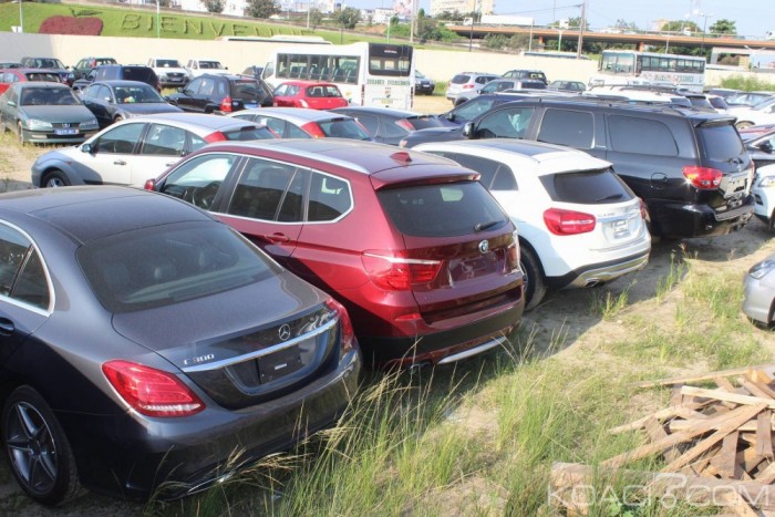 Côte d’Ivoire: Abidjan, 50 véhicules de luxe en circulation ou sous parc non dédouanés saisis par les douanes