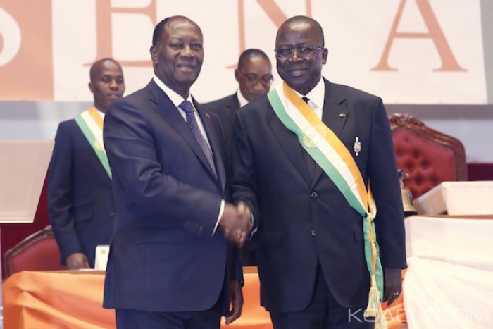 Côte d’Ivoire: Présidentielle 2020, Ouattara choisit Ahoussou comme colistier