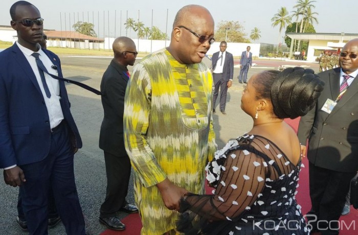 Burkina Faso-Libéria : Le président libérien Georges Weah attendu mardi à Ouagadougou