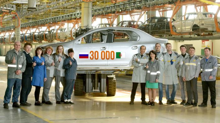 Renault Russie livre à l’Algérie sa 30 000ème carrosserie produite localement