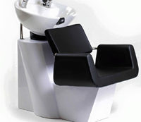 Chaise de lavage de shampooing de salon