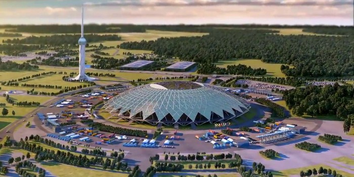 Mondial Russie: Samara Arena.( Vidéo)