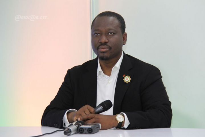 Guillaume Soro au premier congrès du parti d’Emmanuel Macron