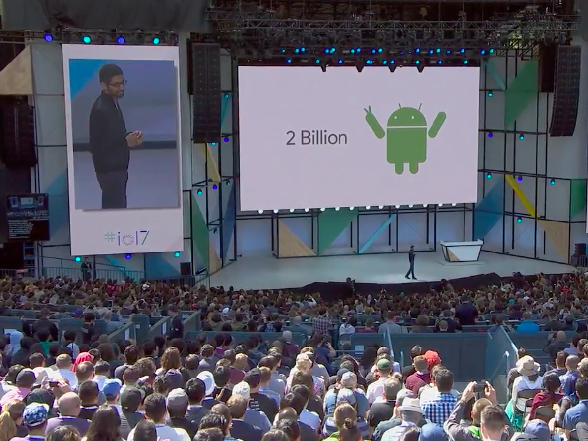 There are now more than 2 billion devices running Android