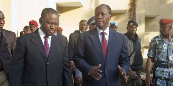 Côte d’Ivoire : le tête-à-tête secret d’Alassane Ouattara et Guillaume Soro