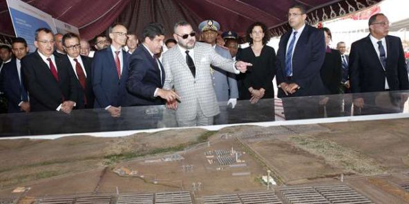 Maroc : Mohammed VI lance le quatrième et dernier volet du chantier de la station solaire Noor