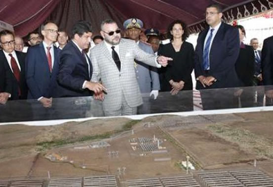 Maroc : Mohammed VI lance le quatrième et dernier volet du chantier de la station solaire Noor