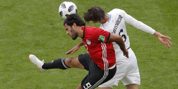 Mondial 2018 : sans Salah, l’Égypte craque face à l’Uruguay (0-1)