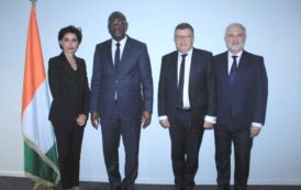 Coopération commerciale Côte d’Ivoire-UE: les eurodéputés Franck Proust et Rachida Dati chez le Ministre Souleymane Diarrassouba en images