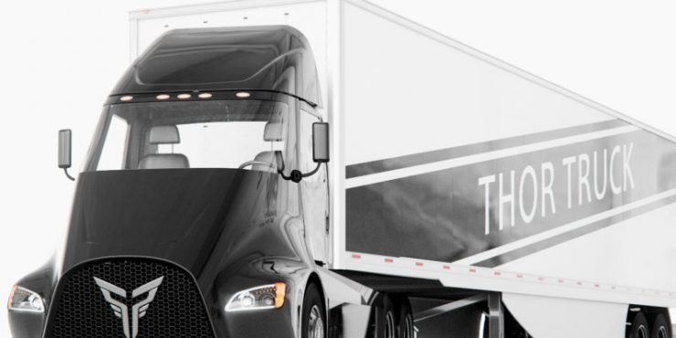 Camions Electriques : La Start-Up Thor Trucks Veut Défier Tesla