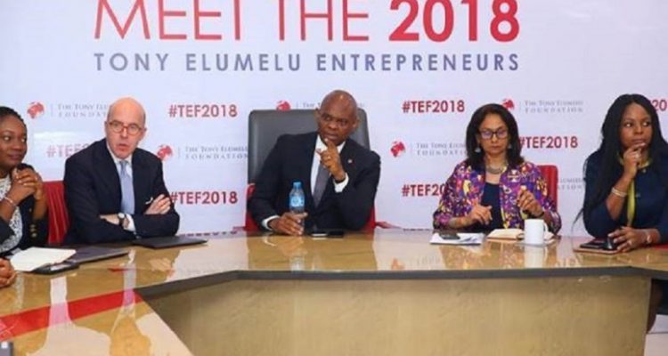 La Fondation Tony Elumelu choisit 1000 entrepreneurs pour son programme de 2018