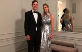 Ivanka Trump, fille aînée du président américain Donald Trump, a été critiquée pour s’être montrée dans une luxueuse robe argentée…