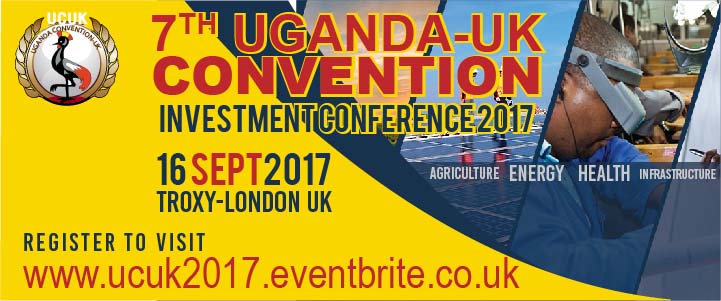 7TH UGANDA – UK INVESTMENT CONVENTION [UGANDA CONVENTION-UK]  London UK, United Kingdom