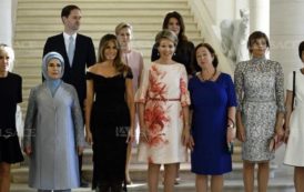 Des premières dames sur la photo souvenir du sommet de l’OTAN