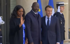 Vidéo : George Weah en visite présidentielle officielle à Paris; Drogba et Mbappé eux aussi présents